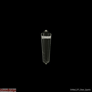 Clear Quartz Double Terminated Drilled Pendant - 1 3/4" to 2 1/4"    from Stonebridge Imports