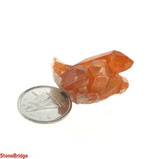 Tangerine Quartz A Cluster - 3 Pack    from Stonebridge Imports