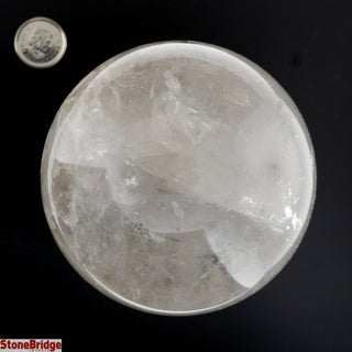Clear Quartz A Sphere - Large #2 - 3 1/4"    from Stonebridge Imports