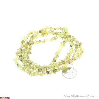 Peridot Chip Strands - 3mm to 5mm    from Stonebridge Imports