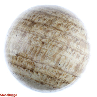 Aragonite Brown Sphere - Small #1 - 2 1/4"    from Stonebridge Imports