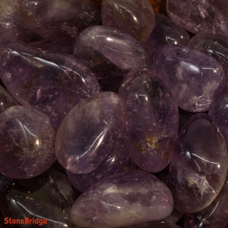Amethyst Tumbled Stones - B Quality    from Stonebridge Imports