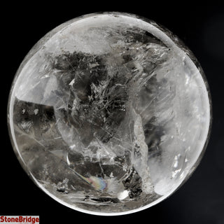 Clear Quartz A Sphere - Large #4 - 3 1/4"    from Stonebridge Imports