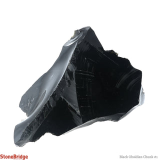 Obsidian Black Chunk #1    from Stonebridge Imports