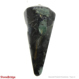 Emerald Pendulum 6 Facets & Ring    from Stonebridge Imports