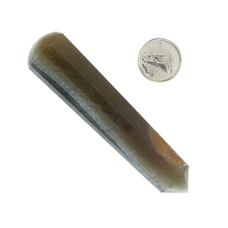 Fluorite Pointed Massage Wand - Medium #3 - 3 1/2"    from Stonebridge Imports