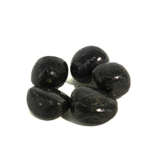 Nuummite Tumbled Stones - India    from Stonebridge Imports