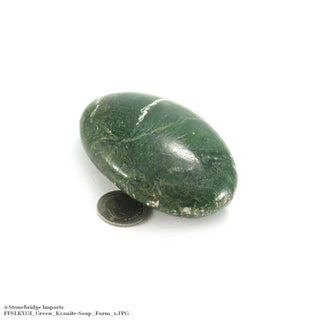 Green Kyanite Polished Slice - Soap Form    from Stonebridge Imports
