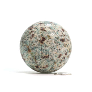 Amazonite Feldspar Sphere - Small #2 - 2 1/4"    from Stonebridge Imports