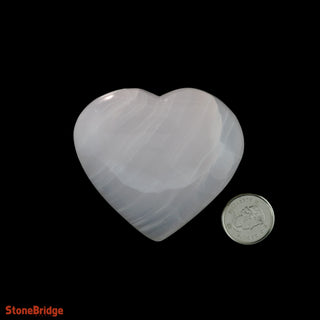 Calcite Mangano Heart #3    from Stonebridge Imports