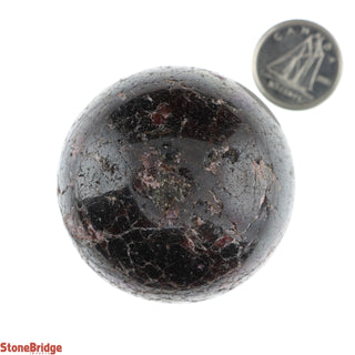 Garnet Sphere - Extra Small #3 - 2"    from Stonebridge Imports