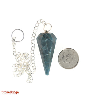 Apatite Pendulum 6 Facets & Ring    from Stonebridge Imports