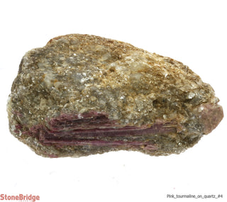 Pink Tourmaline Quartz Boulder #4    from Stonebridge Imports