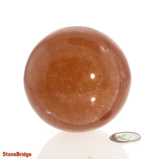 Calcite Honey Sphere - Small #4 - 2 1/2"    from Stonebridge Imports