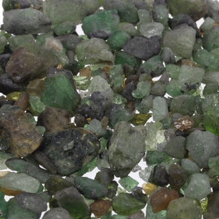 Tsavorite Rough Crystal Chips - Extra Small    from Stonebridge Imports
