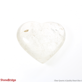 Clear Quartz A Heart #7    from Stonebridge Imports