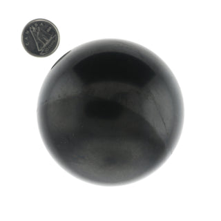 Shungite Sphere - Small #1 - 2 1/4"    from Stonebridge Imports