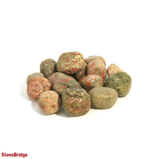 Unakite Tumbled Stones - India Medium   from Stonebridge Imports