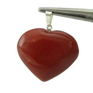 Red Jasper Heart Pendant    from Stonebridge Imports