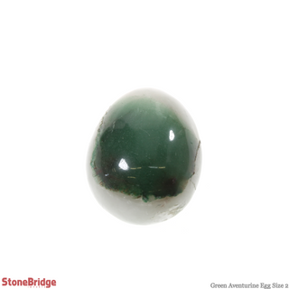 Green Aventurine Egg #2    from Stonebridge Imports