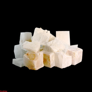 Selenite Semi-Translucent Chips / Cubes    from Stonebridge Imports