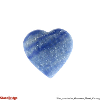 Blue Aventurine Heart #1    from Stonebridge Imports