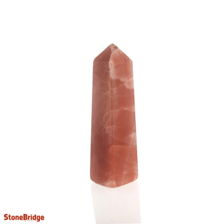 Calcite Rose Obelisk #5 Tall    from Stonebridge Imports