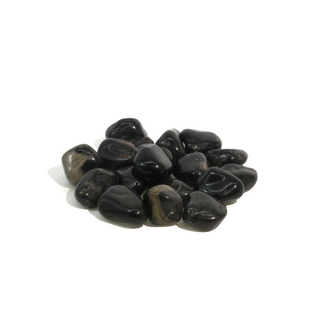 Black Onyx Tumbled Stones - Brazil Small   from Stonebridge Imports