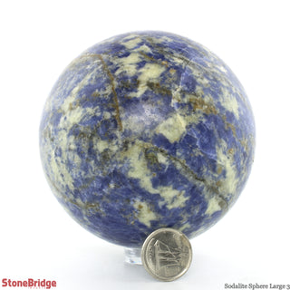 Sodalite Sphere - Large #3 - 3 1/4"    from Stonebridge Imports