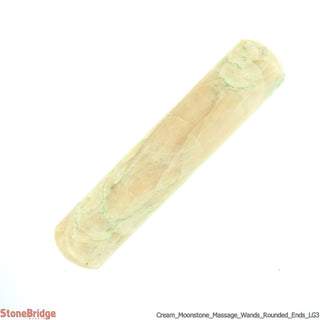 Moonstone Cream Rounded Massage Wand - Large #1 - 2 1/2" to 3 1/2"    from Stonebridge Imports