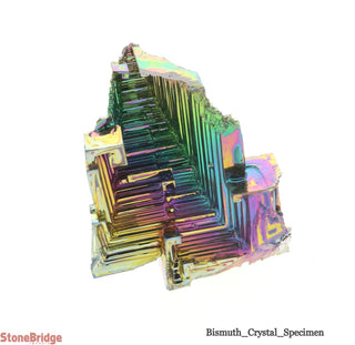 Bismuth Crystal (Lab Grown) #4 - 1" to 2 1/8"    from Stonebridge Imports