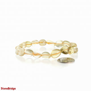 Lemon Quartz Tumbled Bracelets    from Stonebridge Imports
