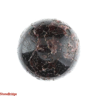 Garnet Sphere - Extra Small #2 - 1 3/4"    from Stonebridge Imports