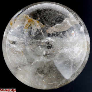 Clear Quartz A Sphere - Small #4 - 2 1/2"    from Stonebridge Imports