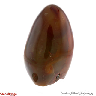 Carnelian Polished Sculpture #3 - 300g to 400g    from Stonebridge Imports