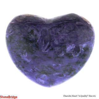 Charoite Heart #2    from Stonebridge Imports