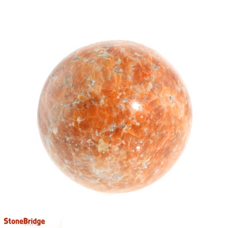 Calcite Orange Sphere - Medium #1 - 2 3/4"    from Stonebridge Imports