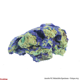 Azurite W/ Malachite Specimen U#15    from Stonebridge Imports
