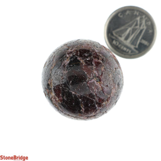 Garnet Sphere - Tiny    from Stonebridge Imports