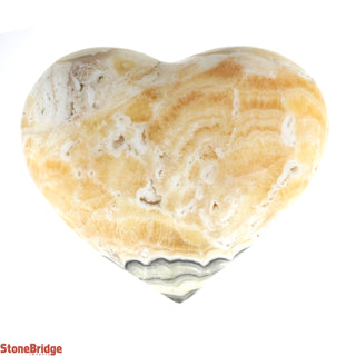 Zebra Aragonite Heart #15 - 700g to 800g    from Stonebridge Imports