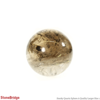 Smoky Quartz A Sphere - Large #1 - 3"    from Stonebridge Imports