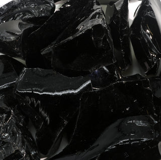Obsidian Black Chips    from Stonebridge Imports