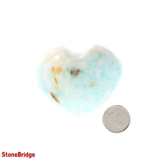 Blue Calcite Heart #6    from Stonebridge Imports