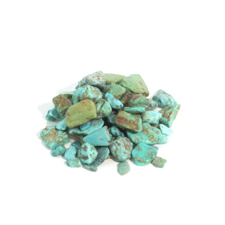 Turquoise Blue/Green Tumbled Stones Assorted size in bag   from Stonebridge Imports