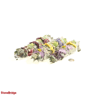 FLOWER POWER!!! Lavender/ Sage Cleansing Stick - Local & Organic - 3 Pack    from Stonebridge Imports