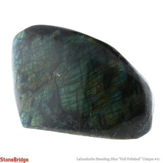 Labradorite Standing Slice Full Polished U#11 - 7"    from Stonebridge Imports
