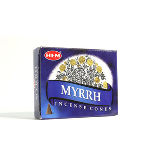 Myrrh Hem Incense Cones - 10 Pack    from Stonebridge Imports