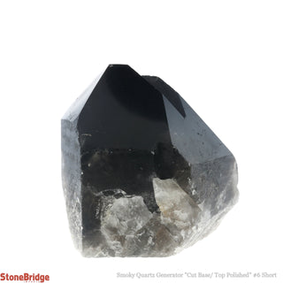 Smoky Quartz Cut Base, Polished Point Tower #6 Short    from Stonebridge Imports