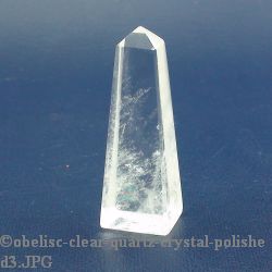 Clear Quartz Crystal Obelisk #1 - 3" to 4"    from Stonebridge Imports