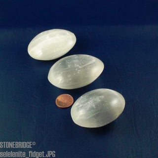 Selenite Slice - Happy Stones    from Stonebridge Imports